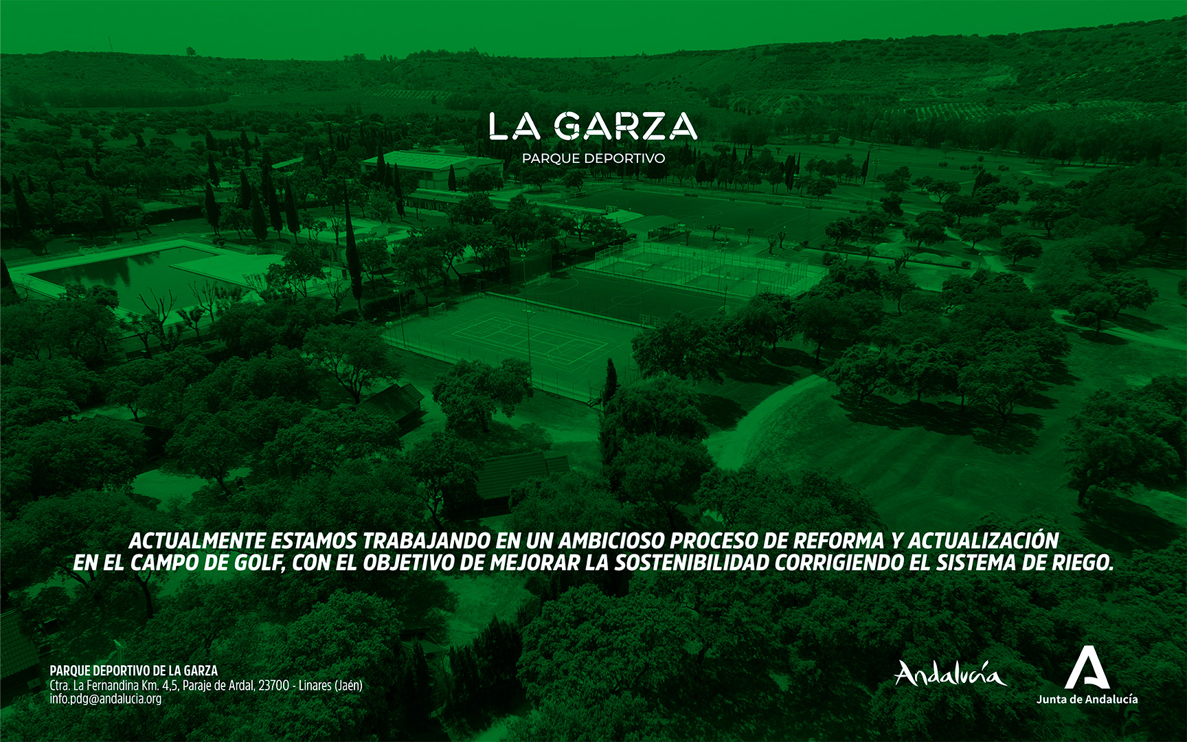 Parque Deportivo La Garza, polideportivos e instalaciones en Linares
